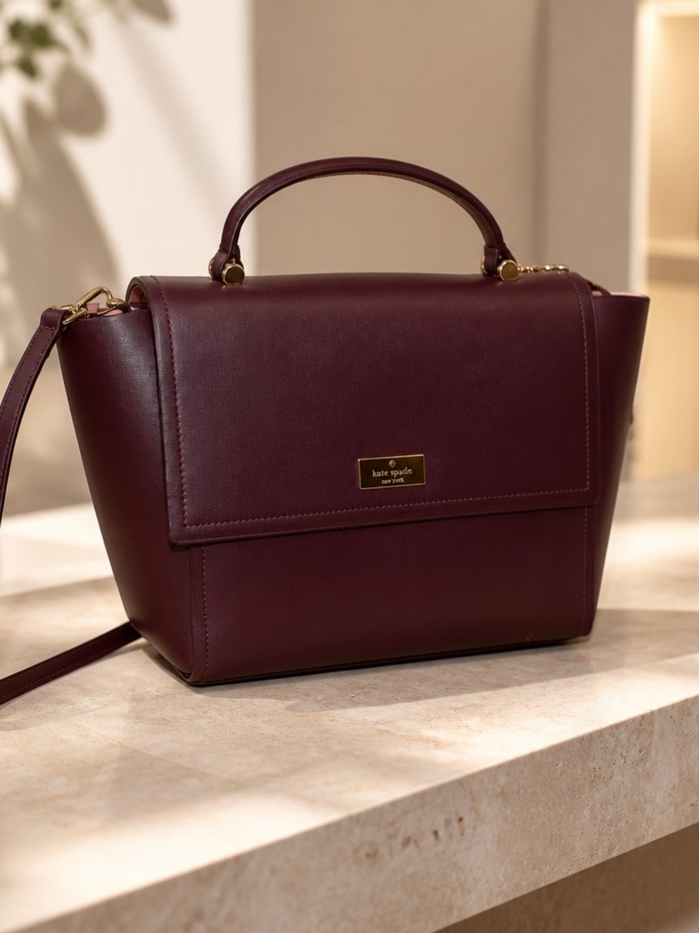 Kate Spade ARBOUR HILL LILAH Leather Bag 